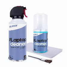 Kit Limpiador Silimex Para Laptop, Incluye Removedor De Polvo, Limpiador De Pantallas, Microfibra Y Cepillo